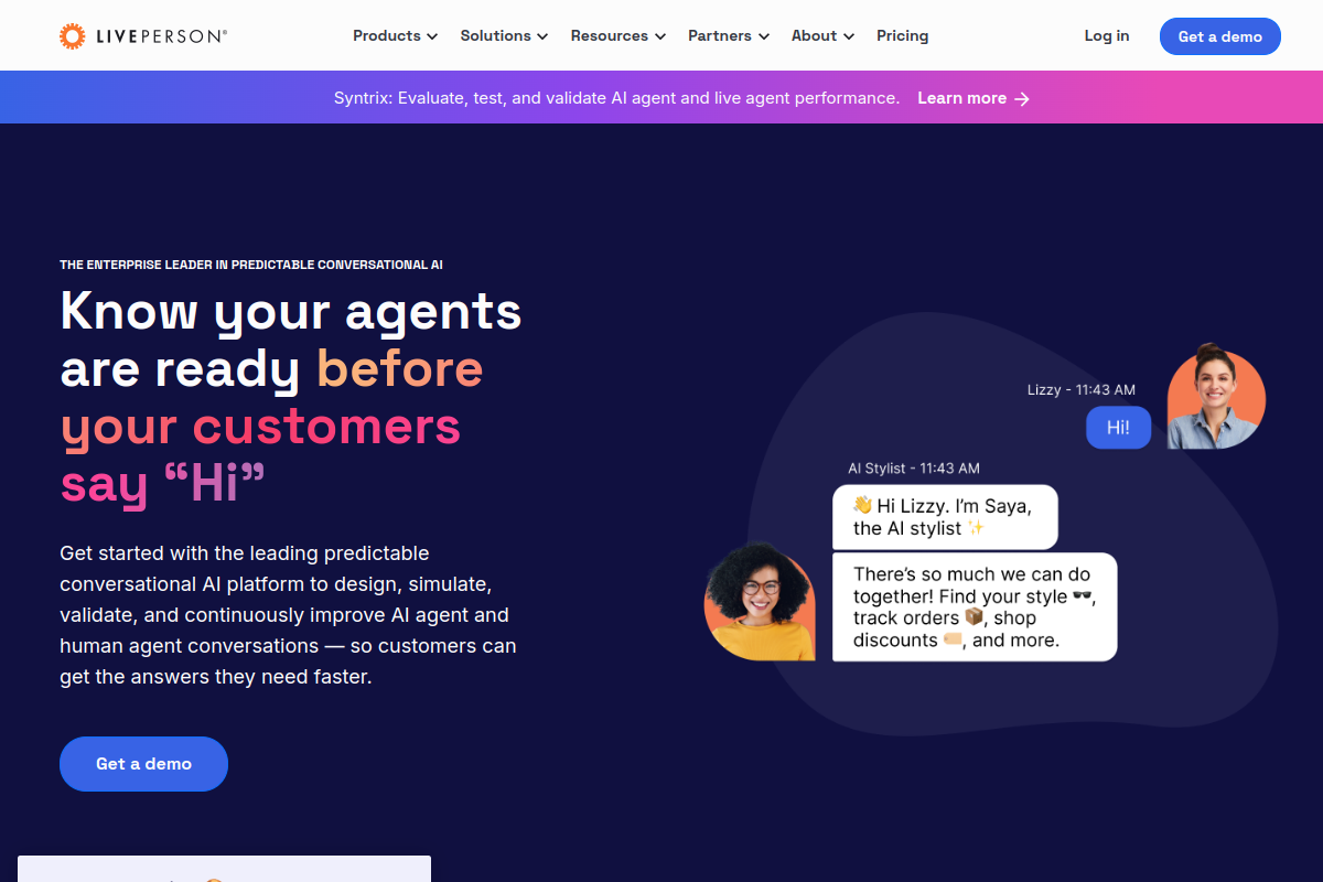 LivePerson screenshot
