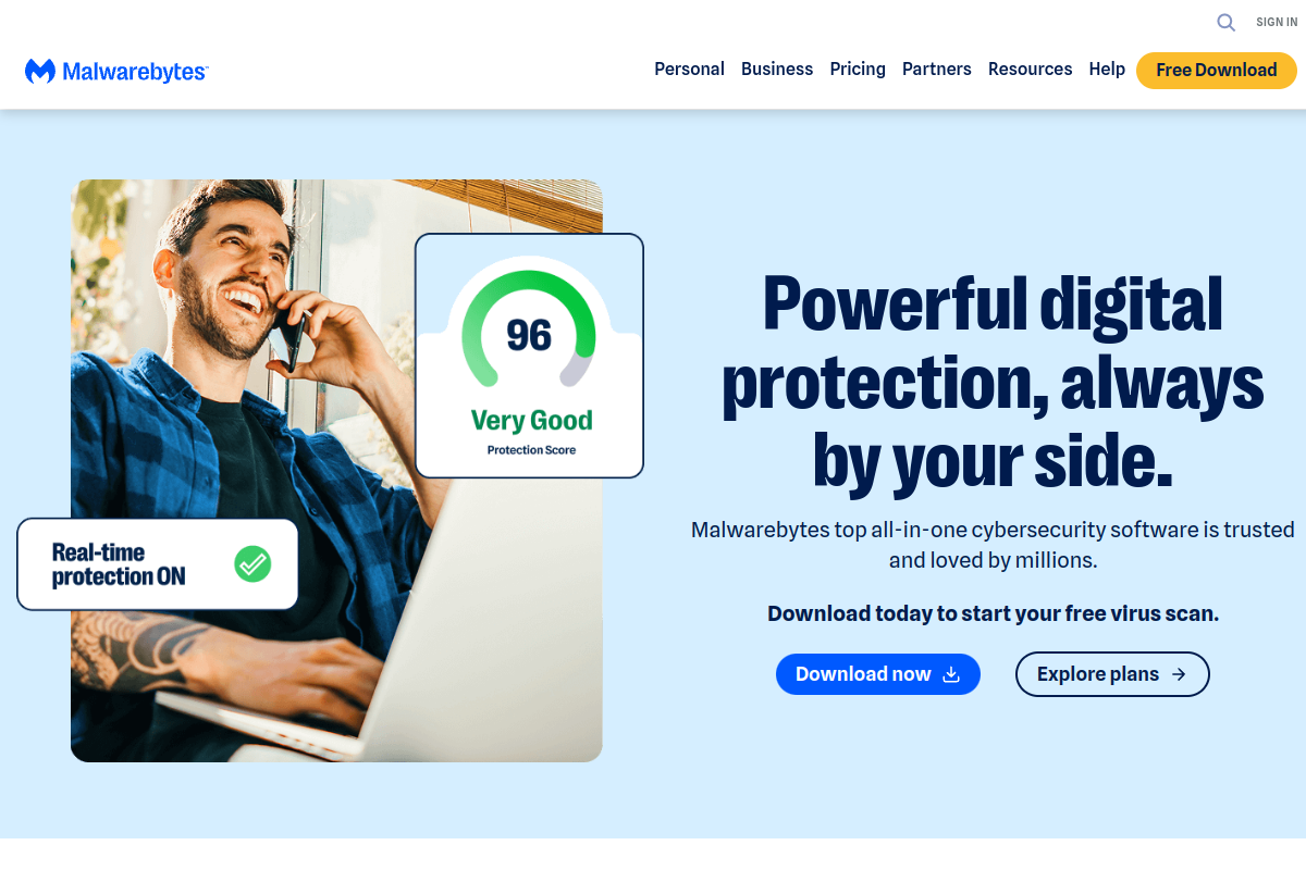 Malwarebytes screenshot