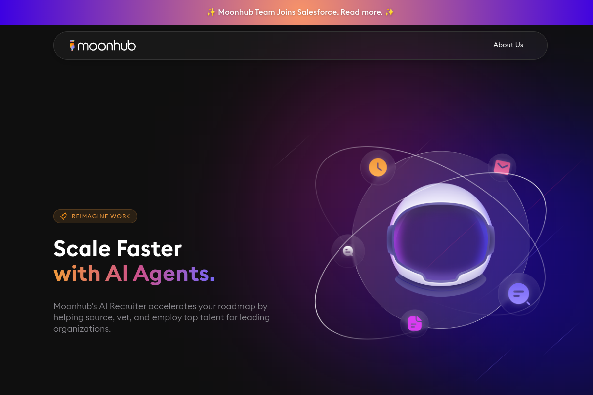 Moonhub screenshot
