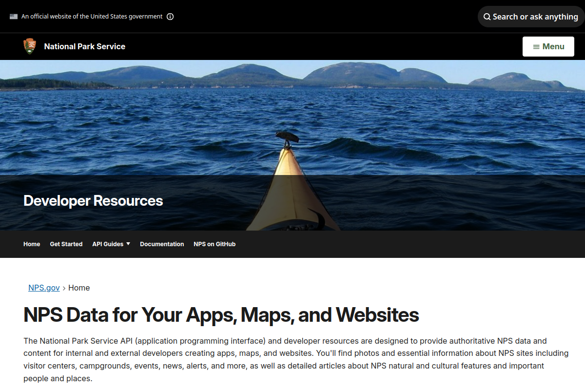 National Park Service, US preview