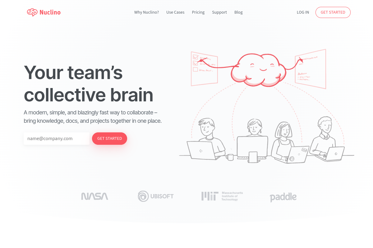 Nuclino screenshot