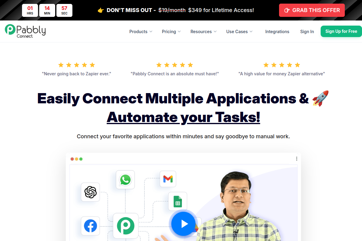 Pabbly Connect screenshot