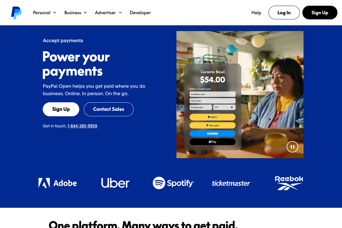 Náhľad e-shopu PAYPAL.COM - POSLAT PENIAZE A NAKUP ONLINE