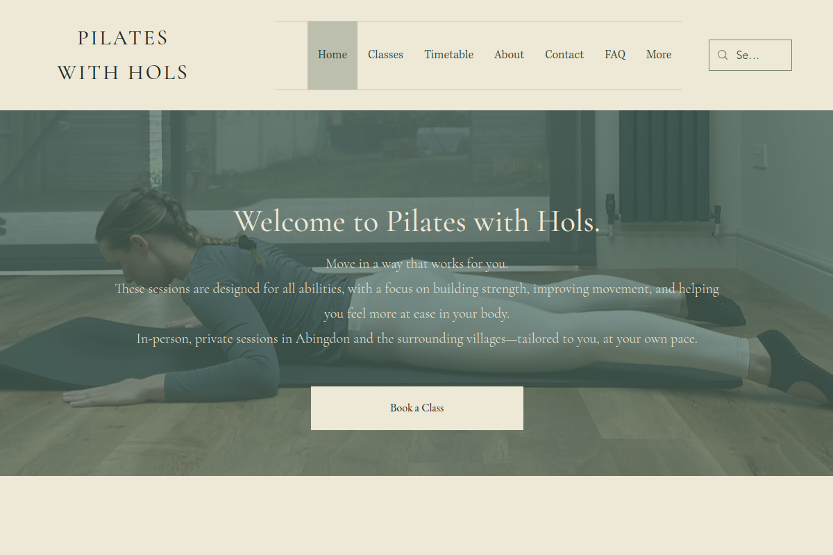 Inside Pilates With Hols