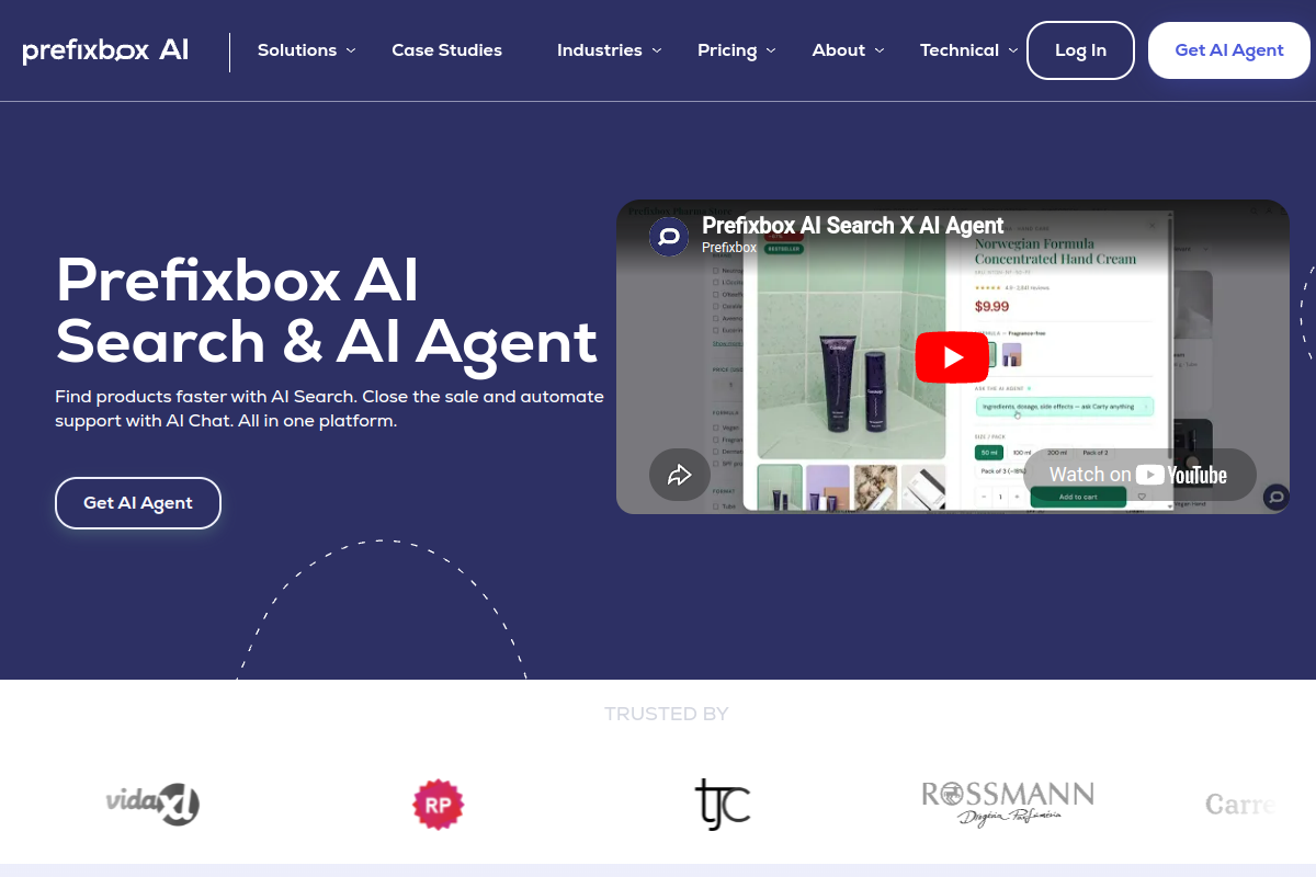 Prefixbox screenshot