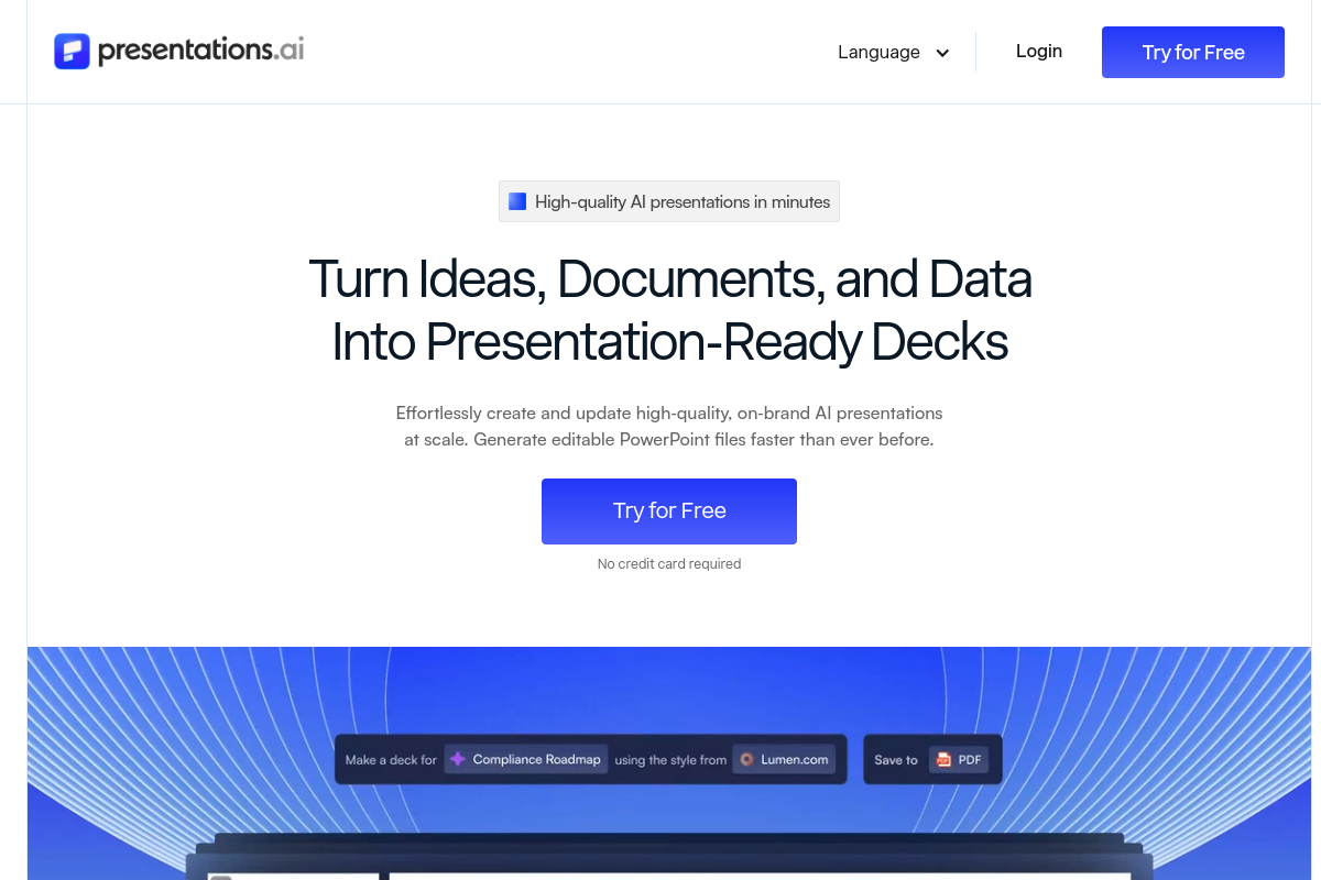 Presentations.AI screenshot