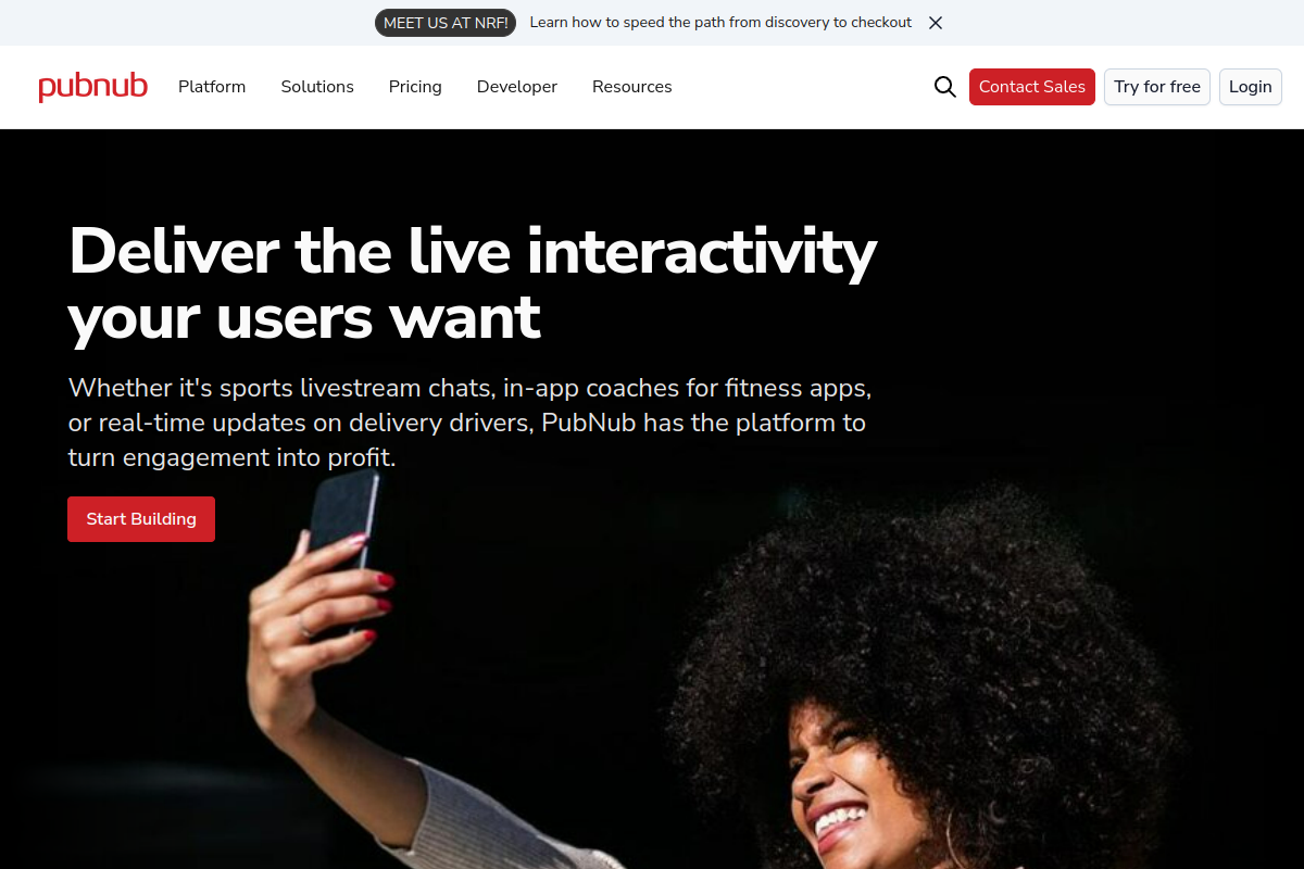 PubNub screenshot