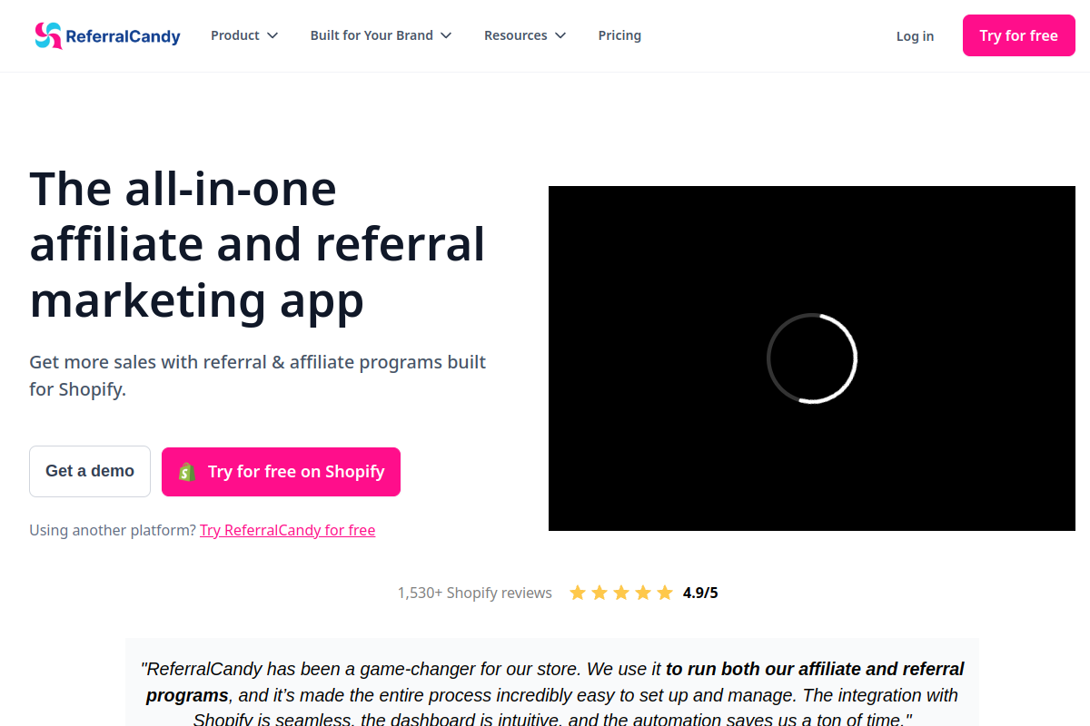 ReferralCandy screenshot