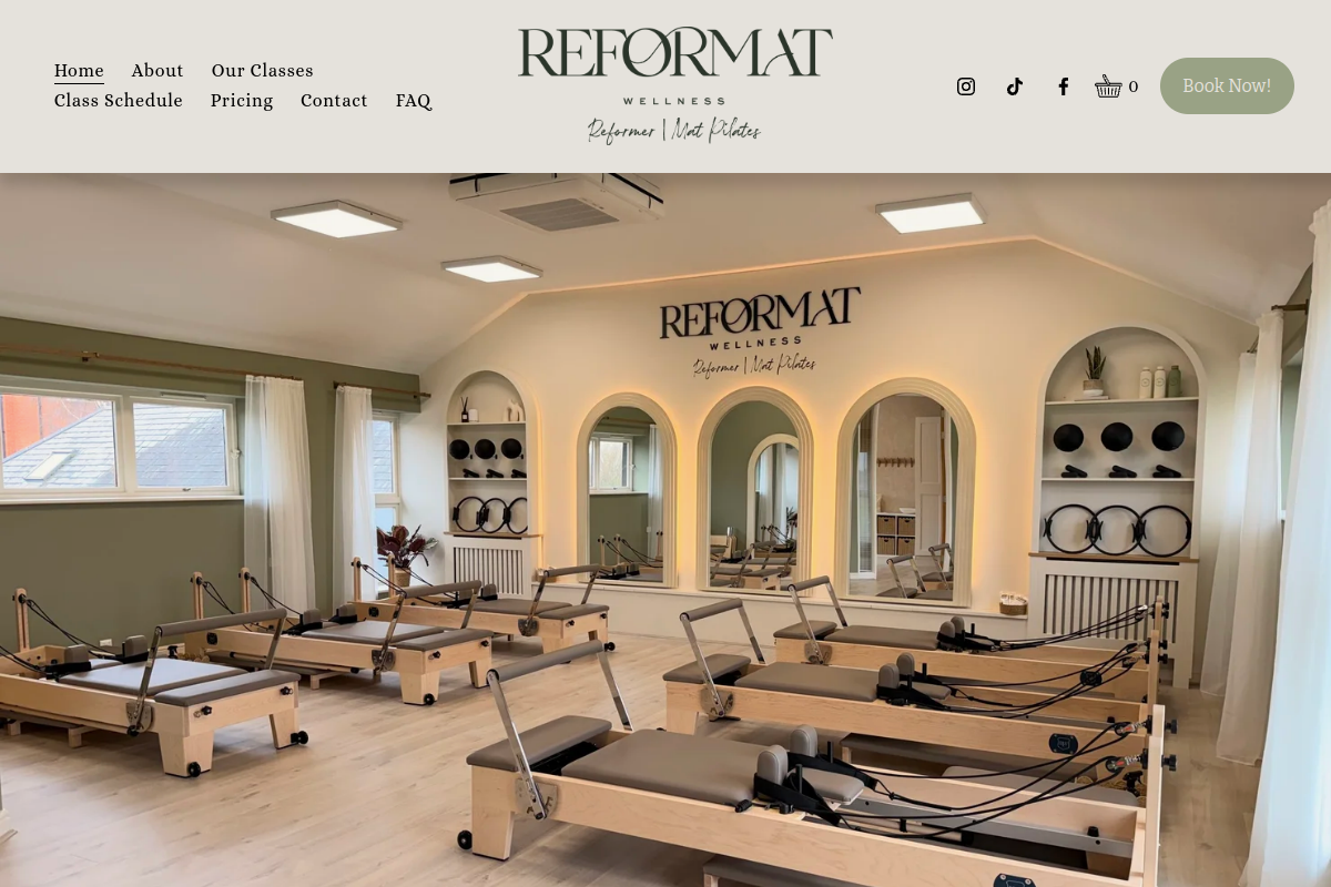 Inside Reformat Wellness