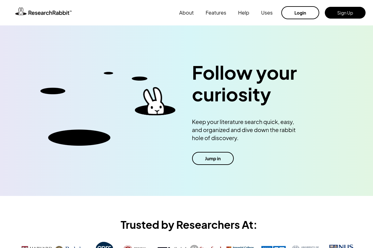 ResearchRabbit screenshot