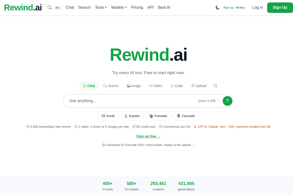 Rewind preview