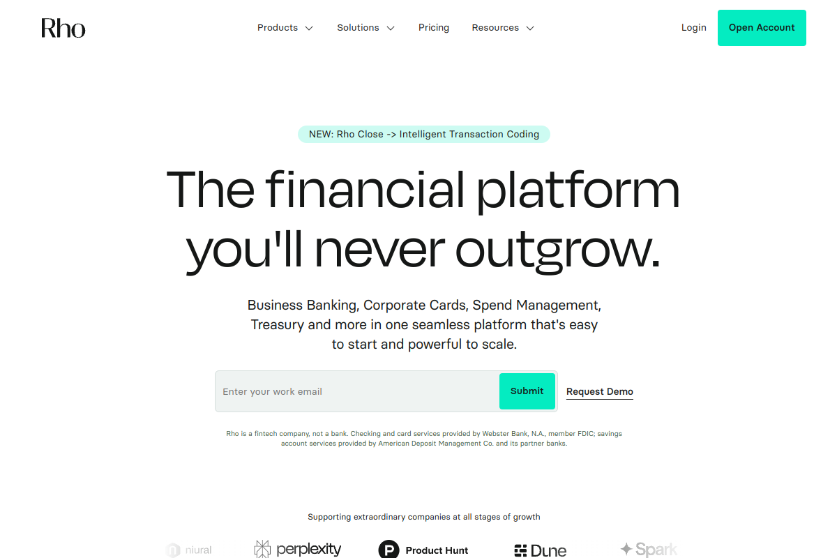 Rho screenshot