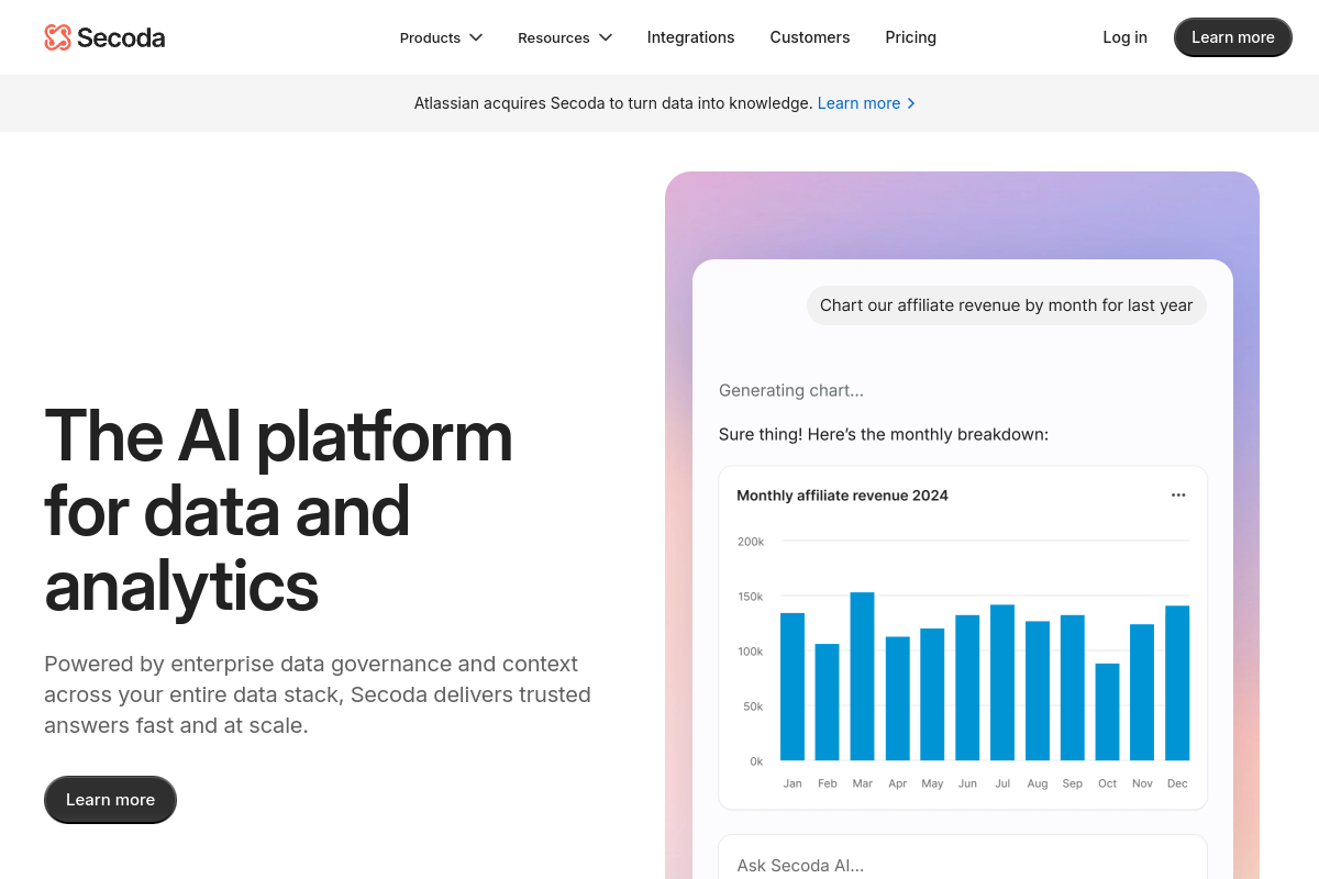 Secoda screenshot