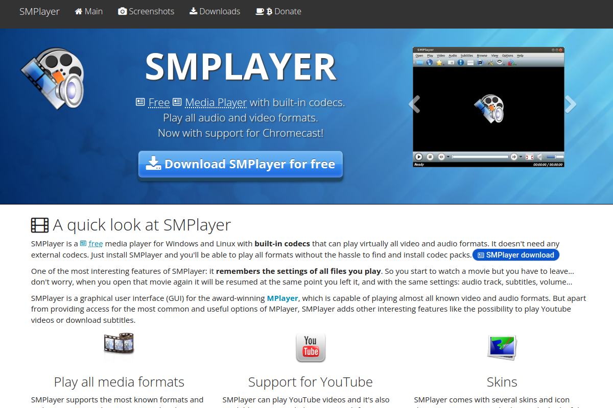 SMPlayer preview