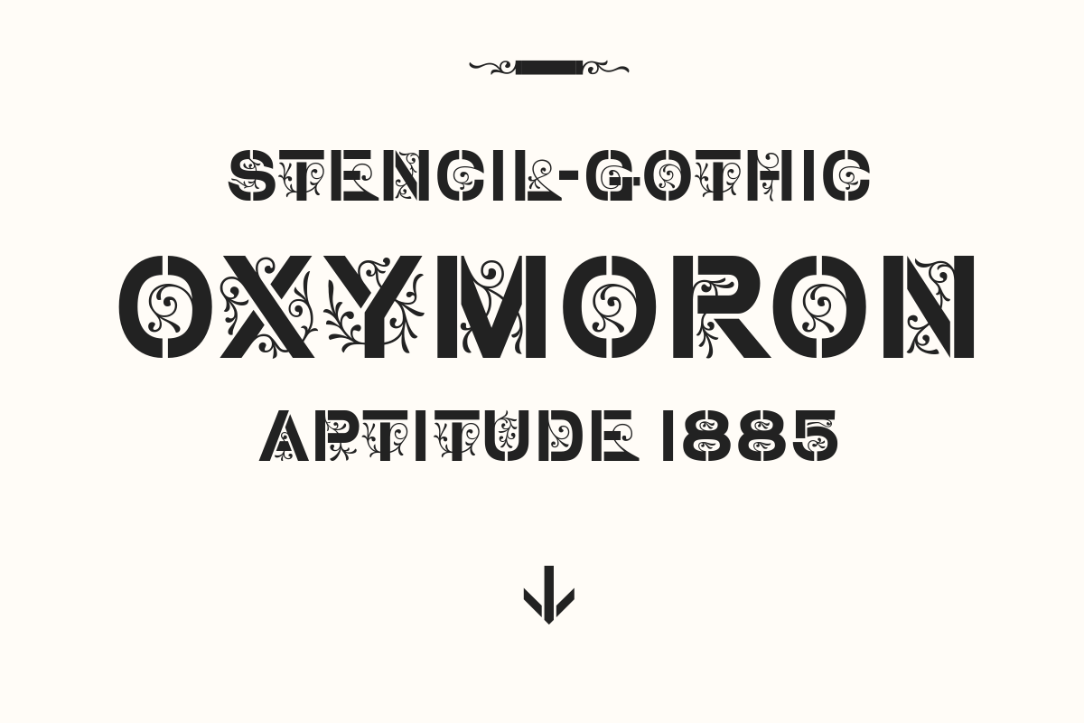 screenshot of Stencil Gothic