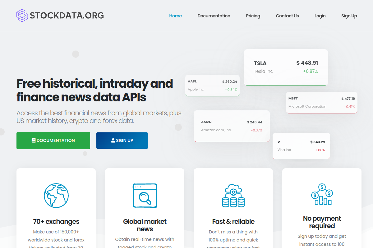 StockData preview