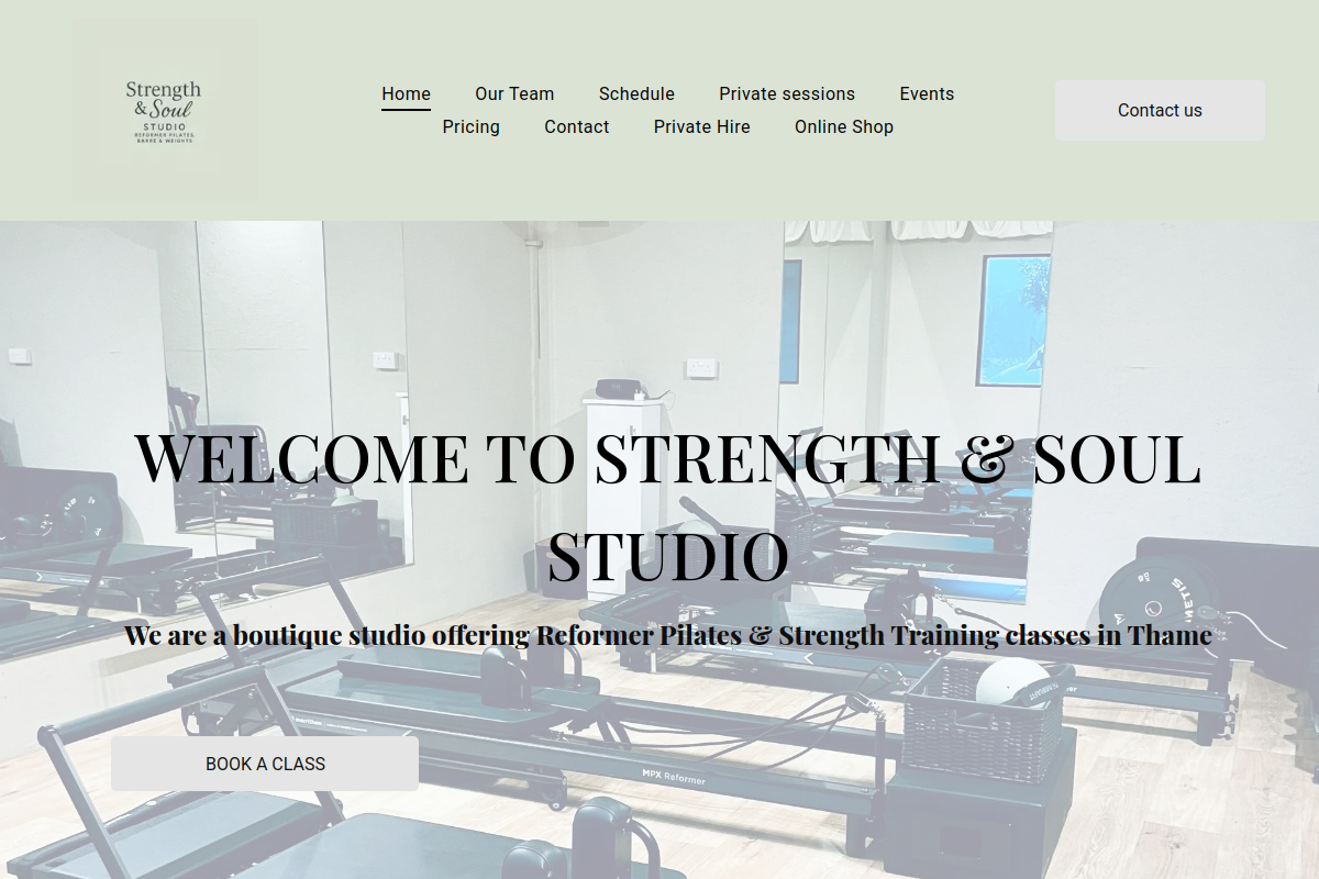 Inside Strength & Soul Studio