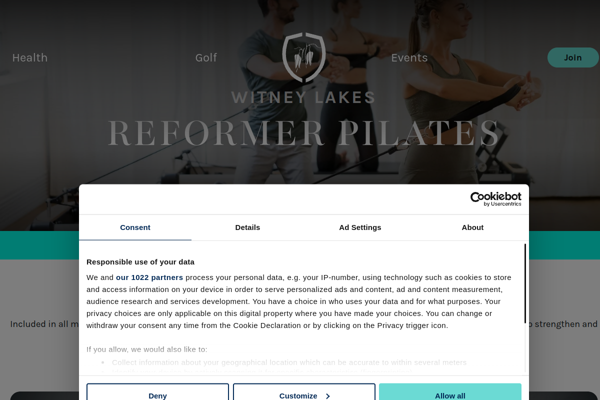 Witney Lakes Reformer Pilates studio image