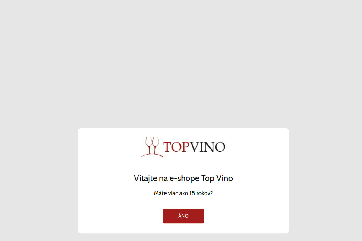 Náhľad e-shopu Top Víno