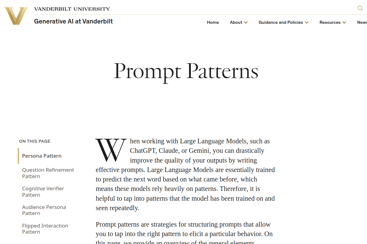 Persona Pattern preview