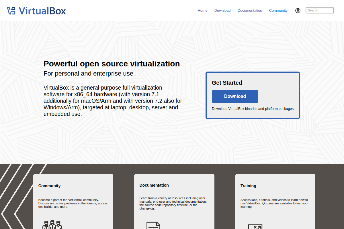VirtualBox preview