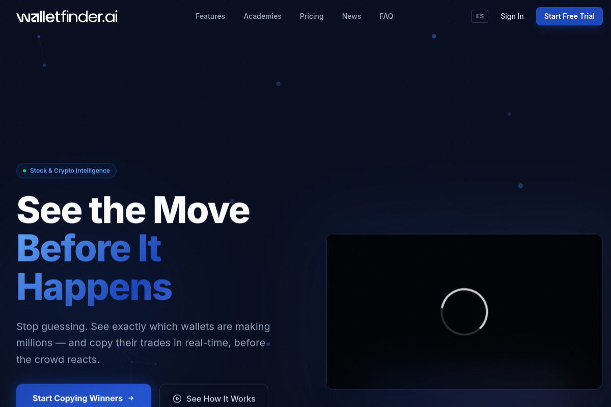 Wallet Finder AI preview