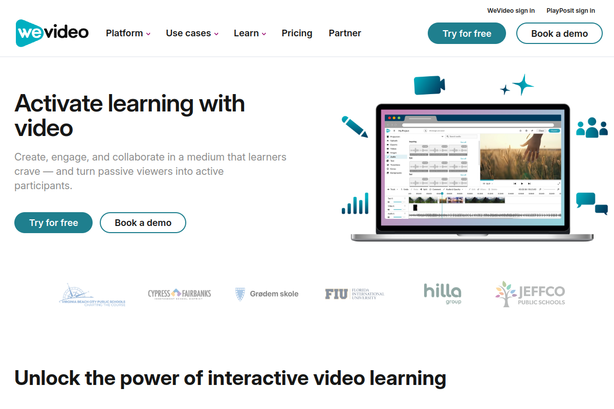 WeVideo screenshot