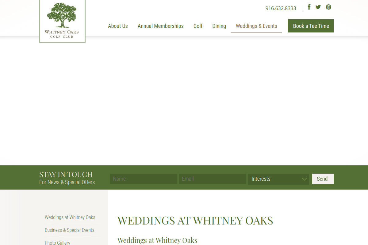Whitney Oaks Golf Club