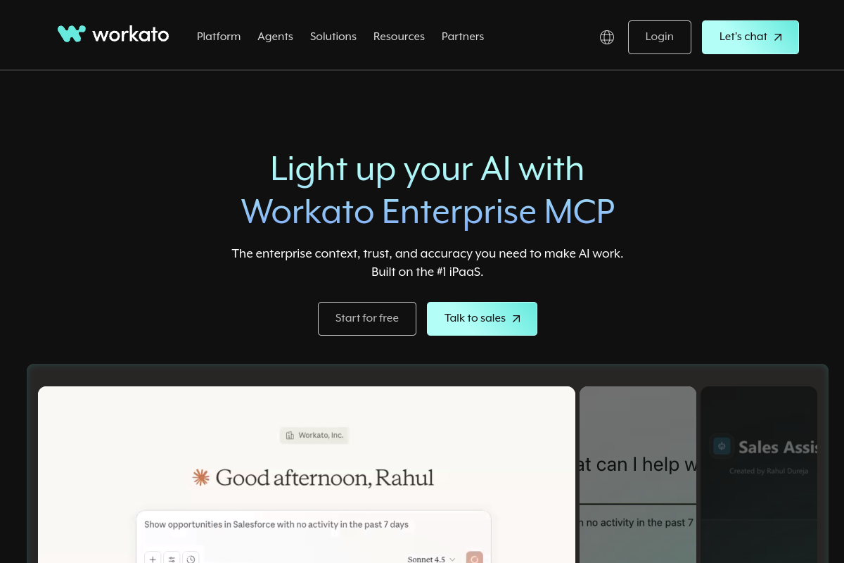 Workato screenshot