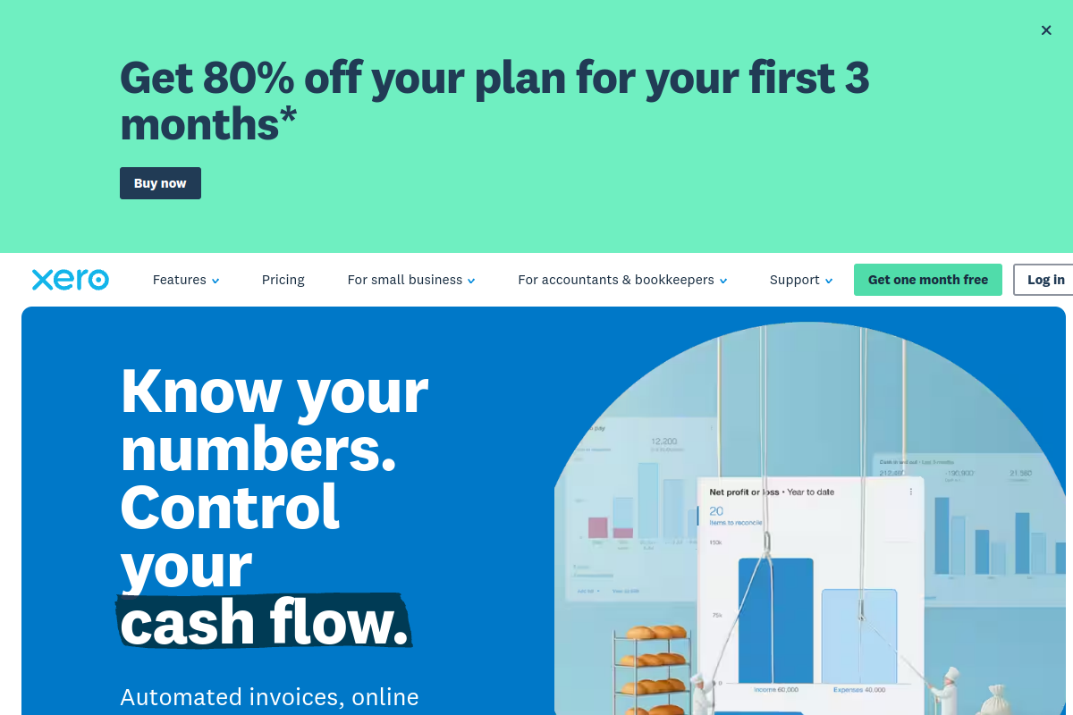 Xero screenshot