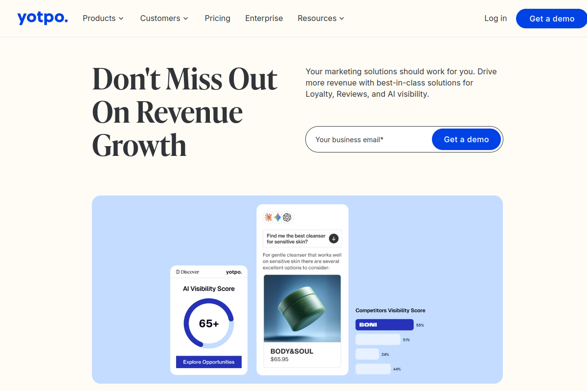 Yotpo screenshot