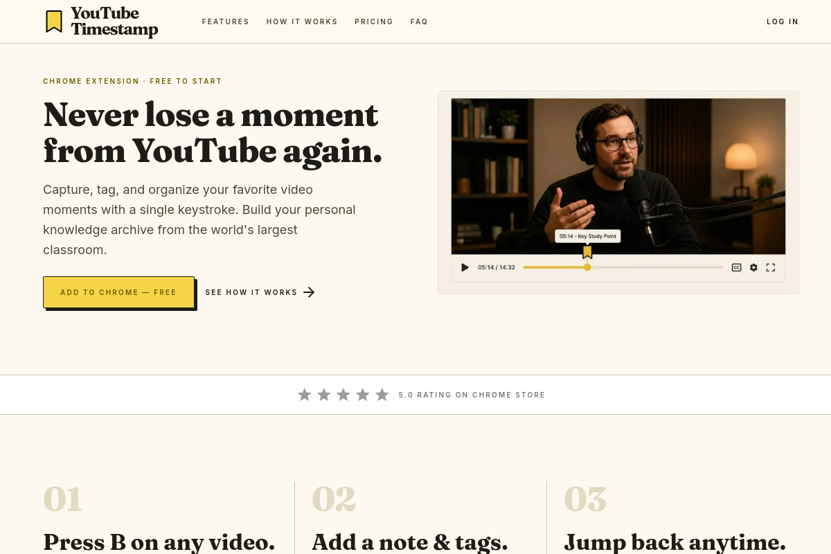 YouTube Timestamp | Your YouTube Archive