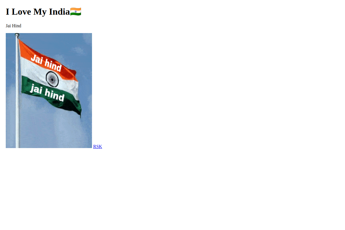 India - Jai Hind