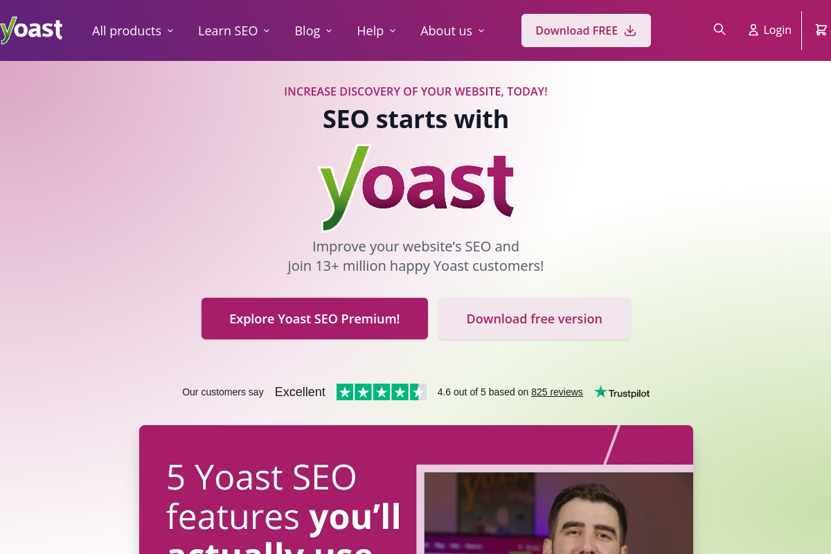 Yoast SEO screenshot
