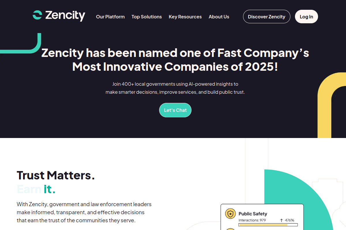 Zencity screenshot