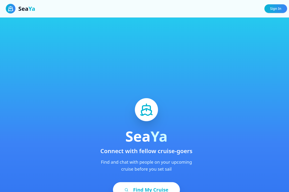 Seaya App screenshot