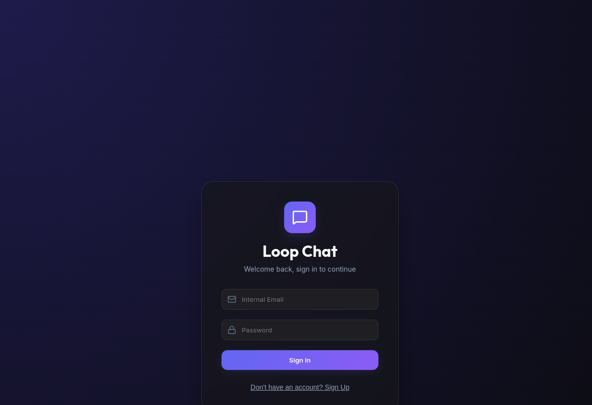 Loop Chat — live preview