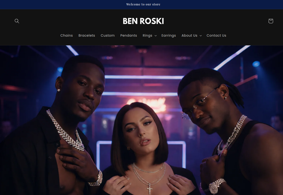 Ben Roski - Shopify store by Hamayoun Babar
