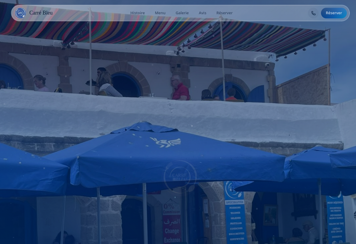 Carré Bleu — live website preview