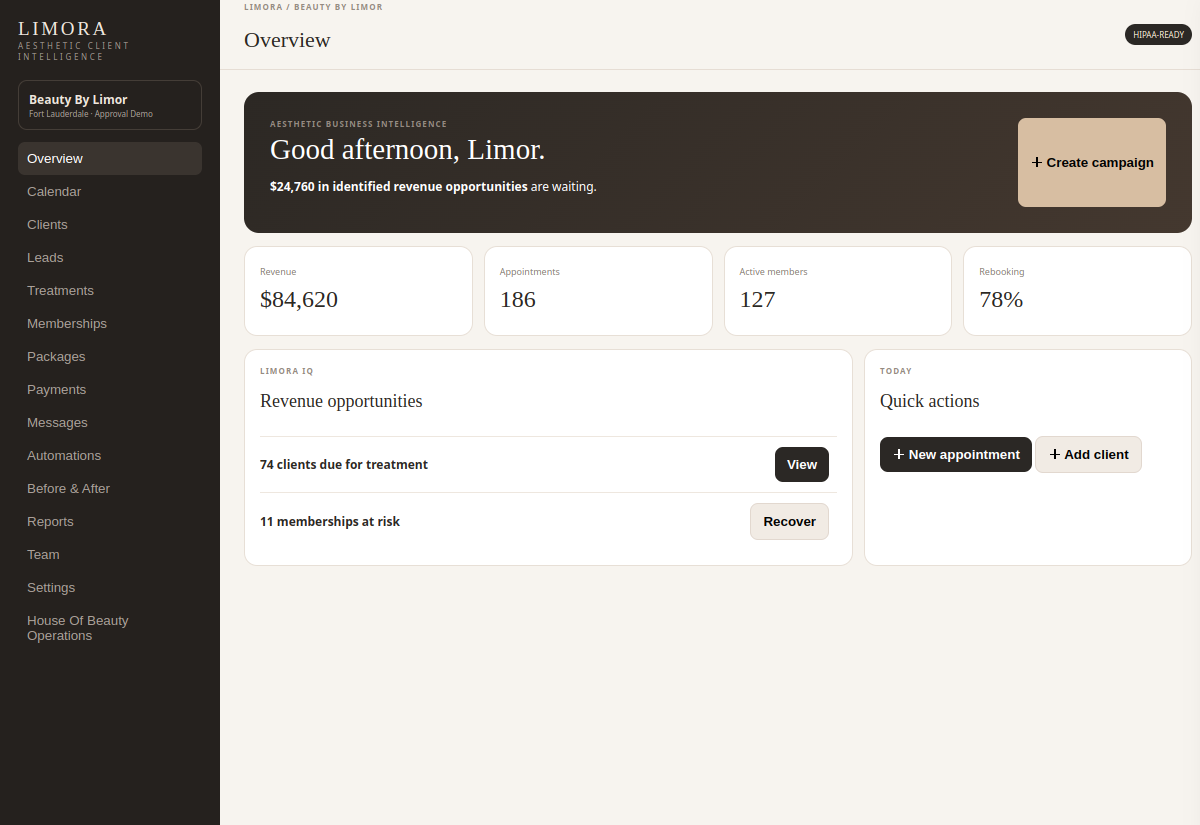 Limora website