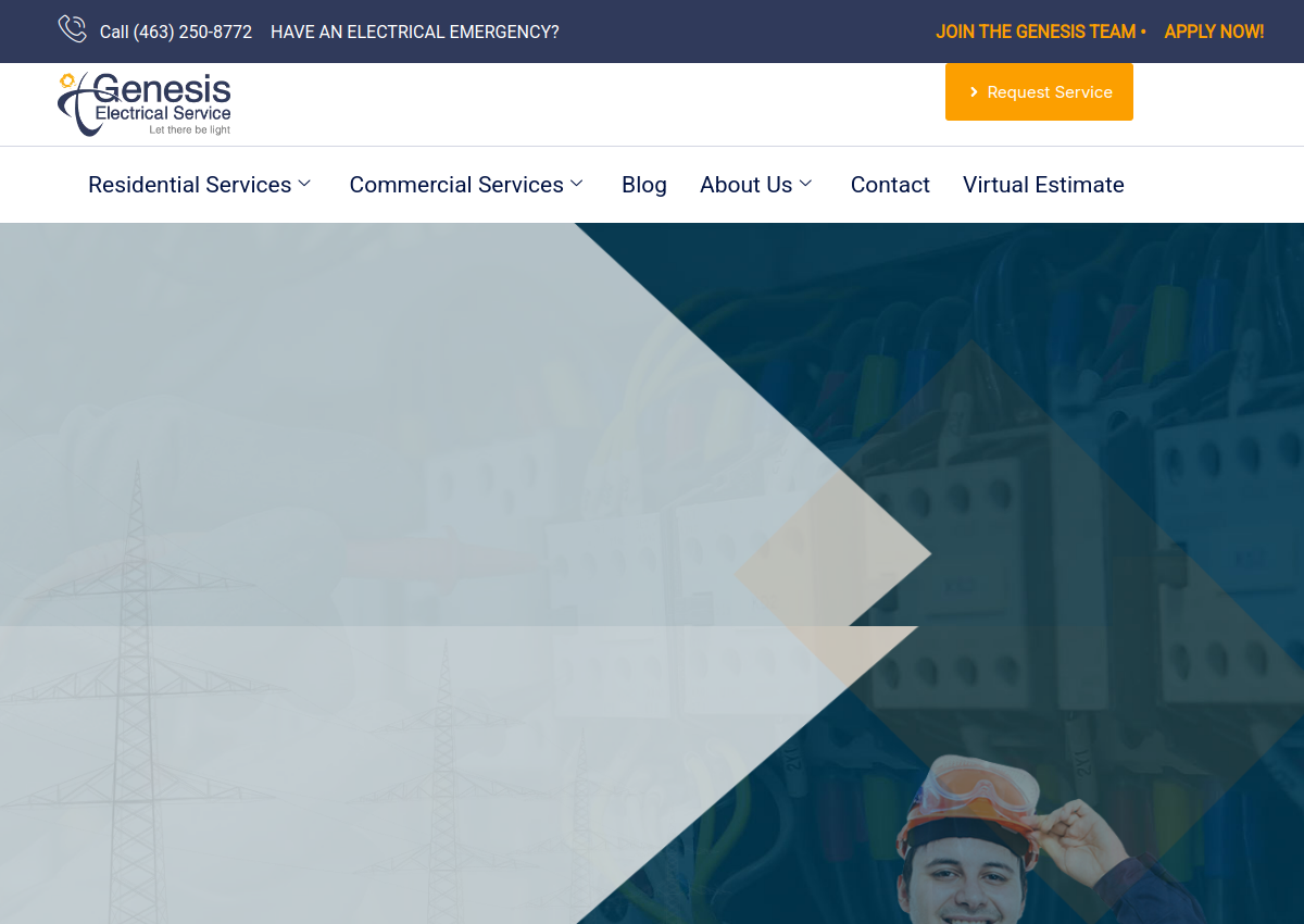 Carmel Electrician website preview