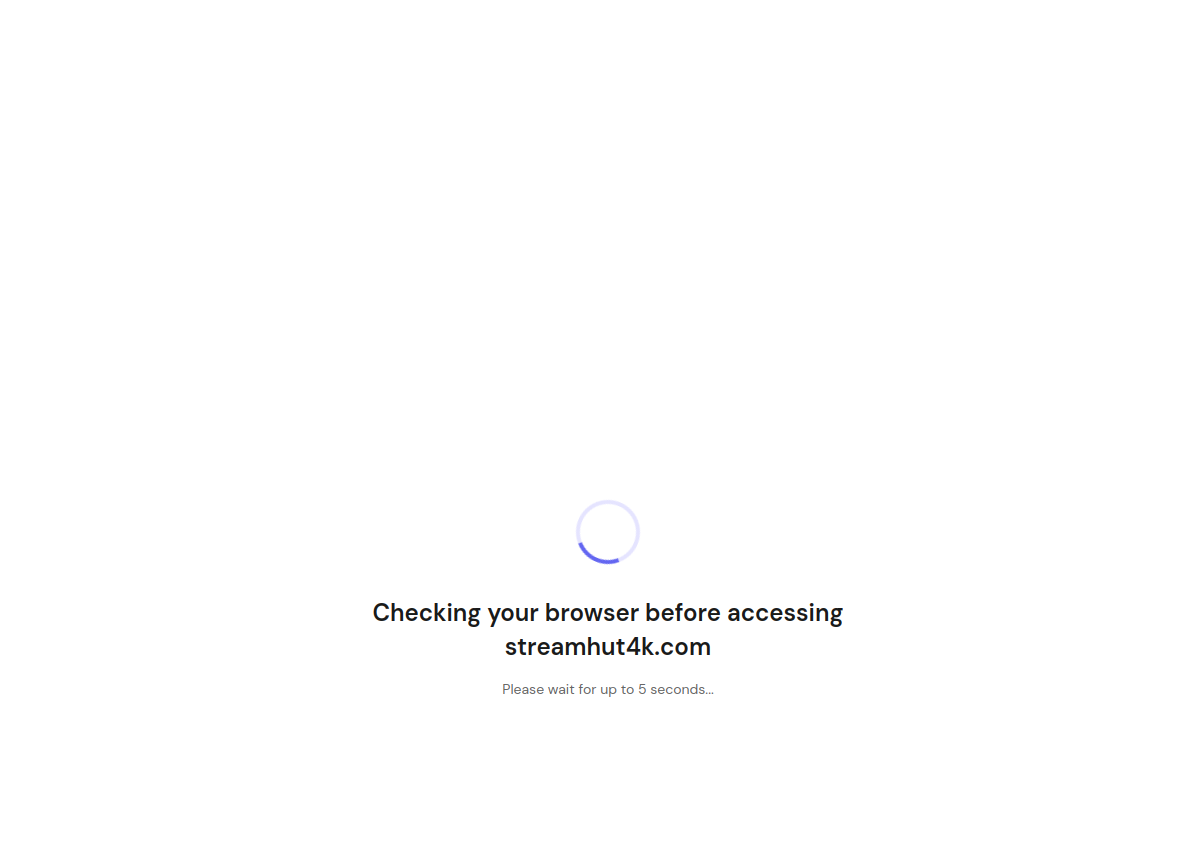 Website screenshot preview of the StreamHut4K homepage, captured October 6, 2026