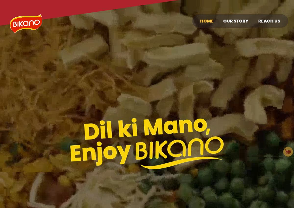 Bikano website preview
