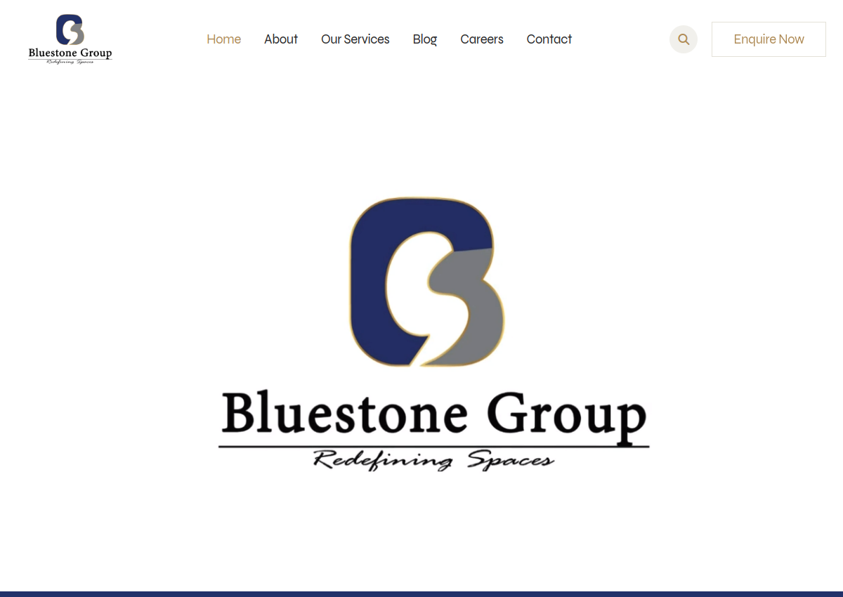 Bluestone Group website preview