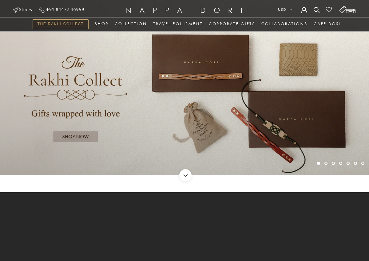 Nappa Dori website preview
