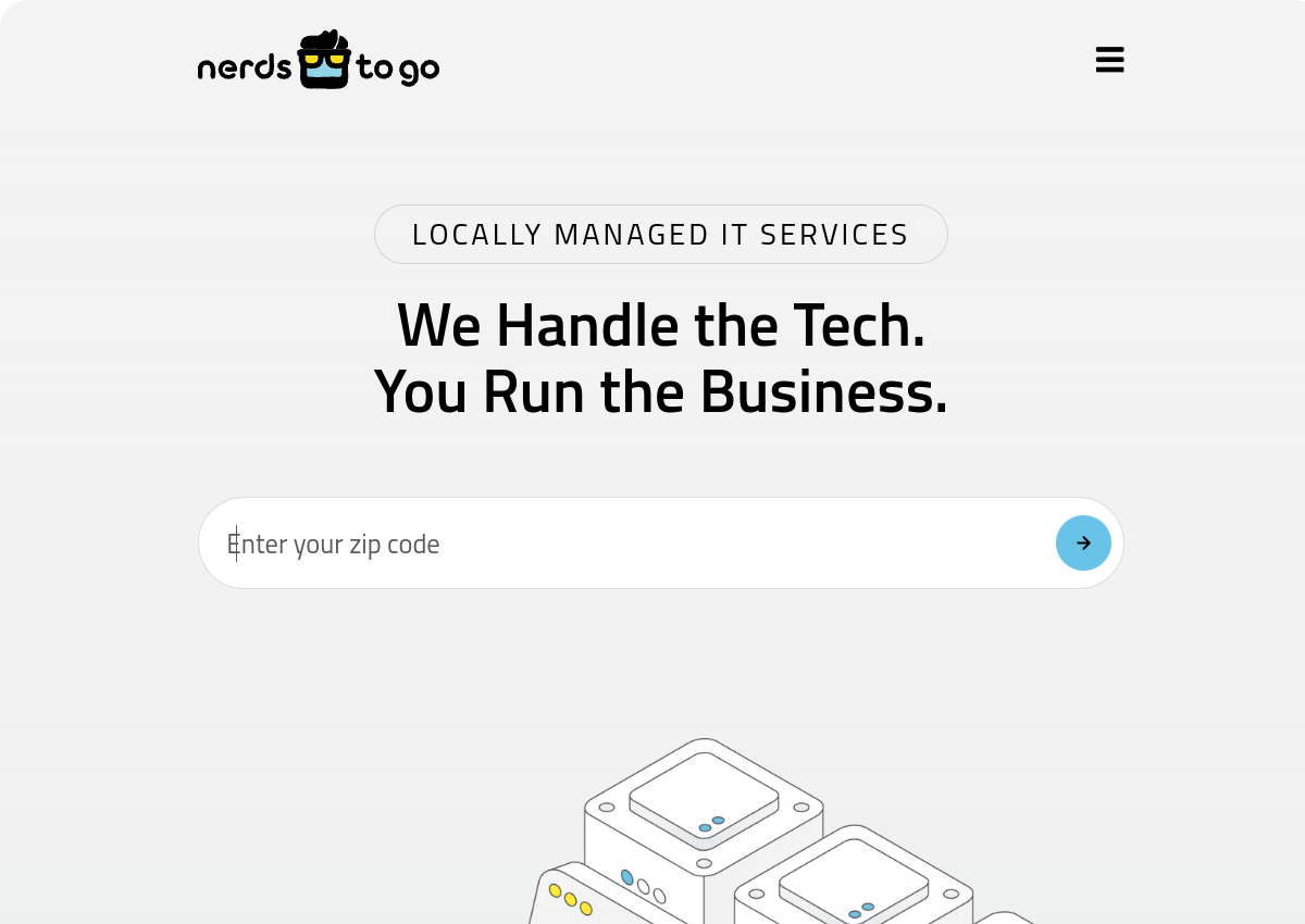 NerdsToGo website preview