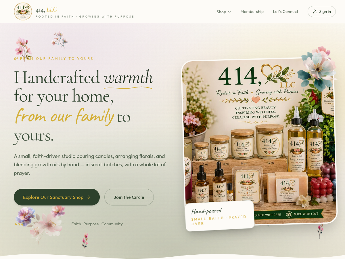 414 LLC — Corporate Site