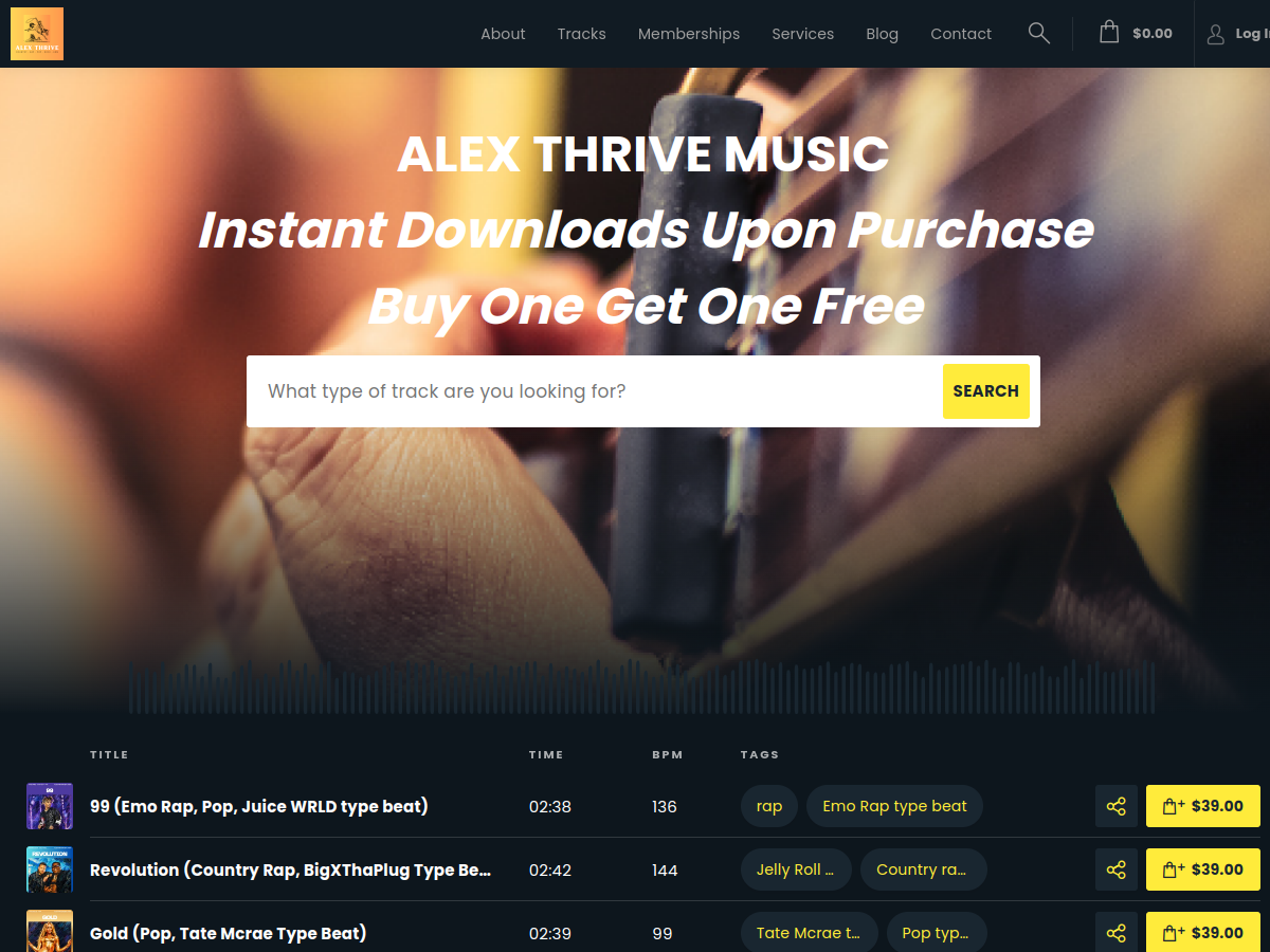 Alex Thrive Music