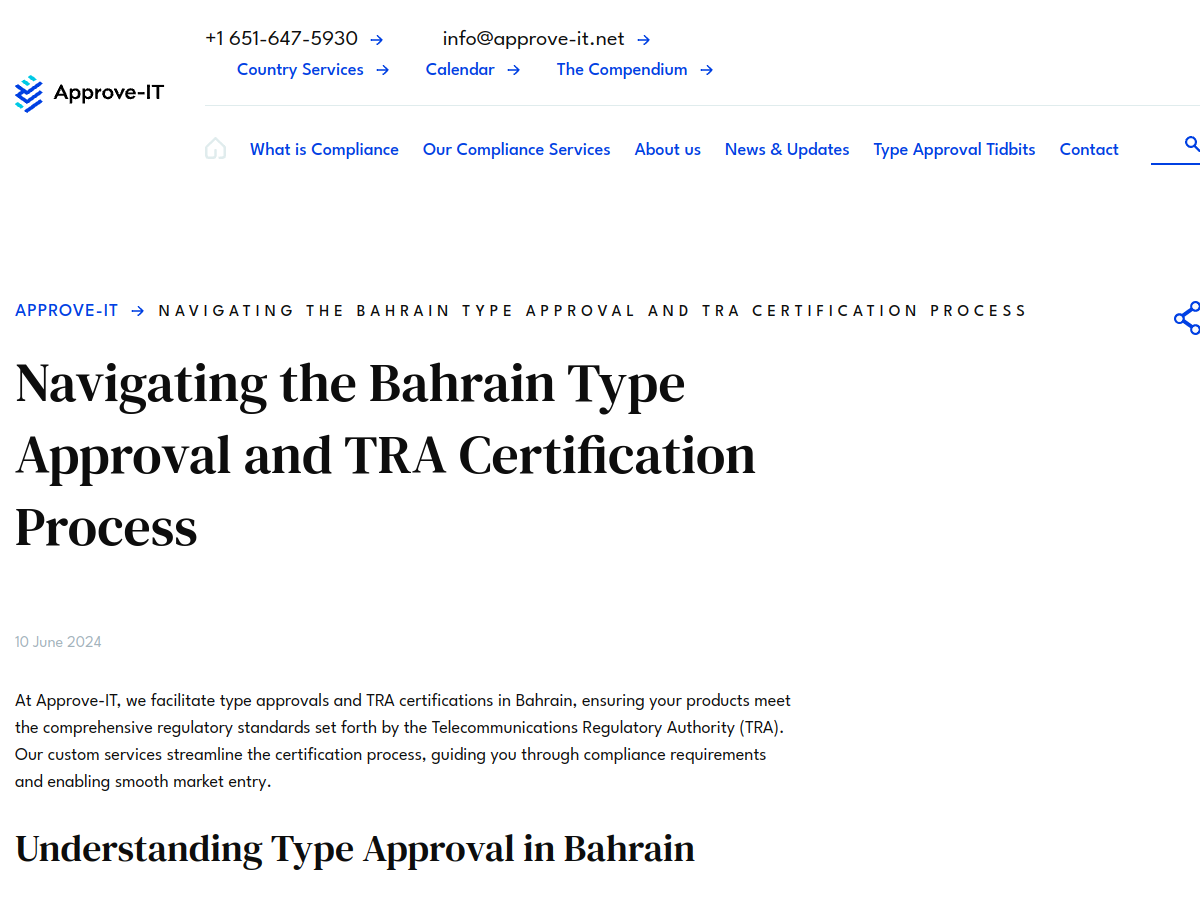Approve-IT Inc. website screenshot