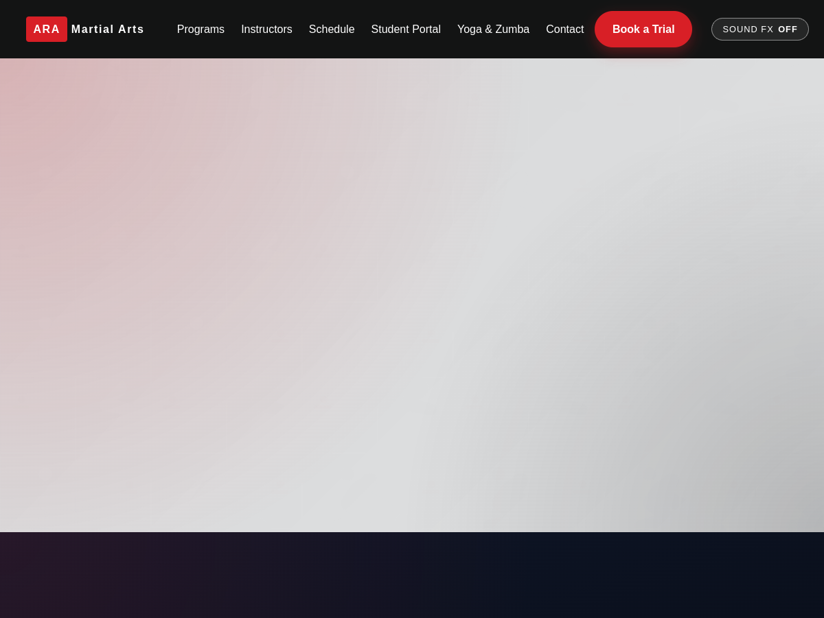 Screenshot of aratkd.com homepage